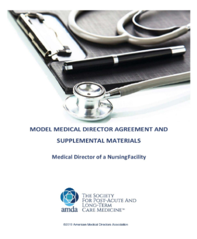Model Med Dir Agreement Cover